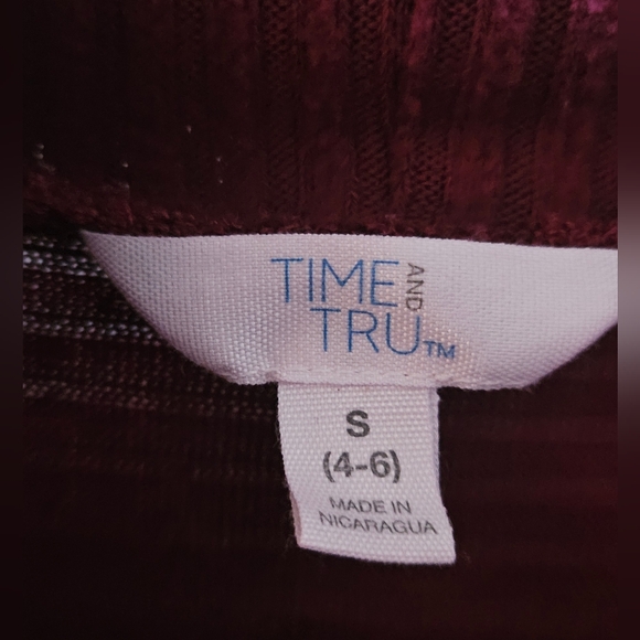 Time&Tru Ribbed Top - Picture 6 of 6